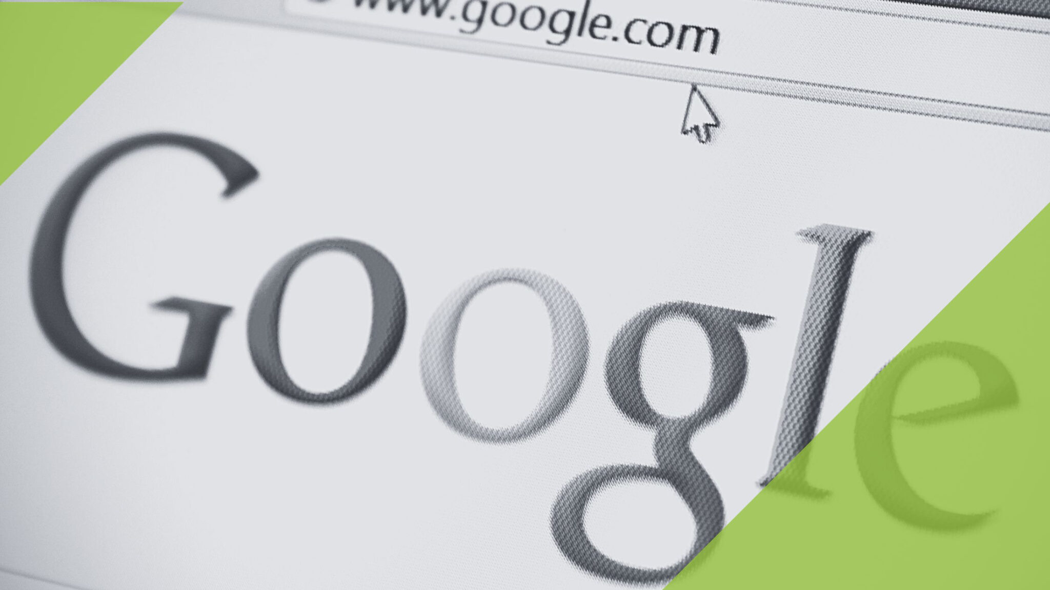 Screenshot der Google Startseite