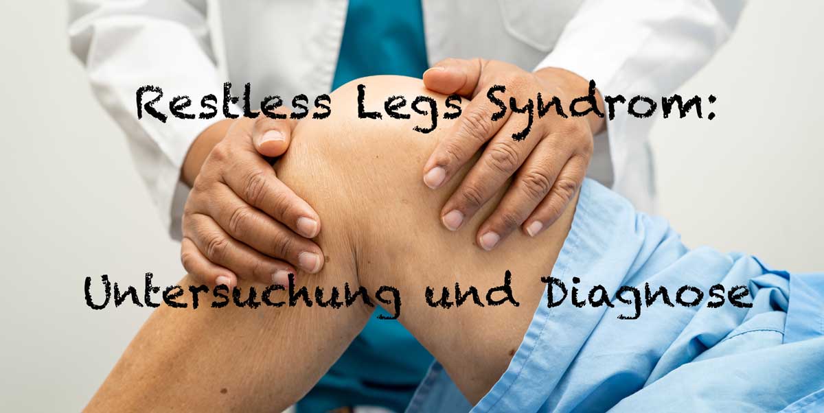 Arzt untersucht und behandelt Knie und Bein eines Patienten