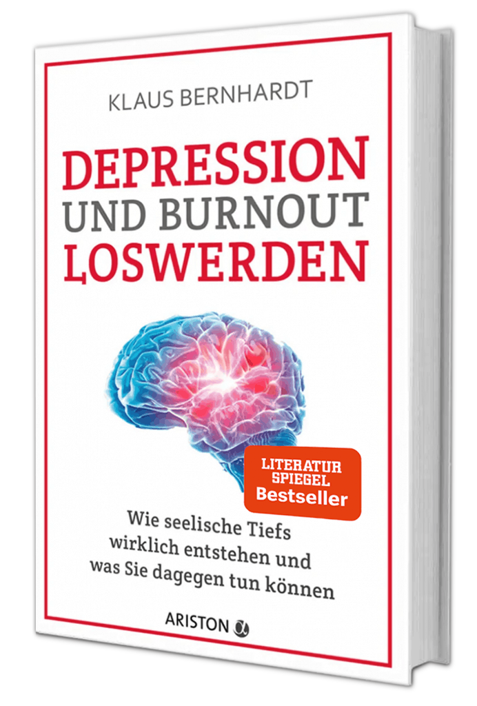 Buchcover-Depressionen-loswerden von Klaus Bernhardt