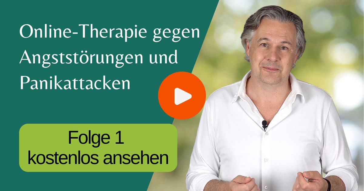 Bild von Klaus Bernhardt mit Link zur ersten Folge der Online-Therapie