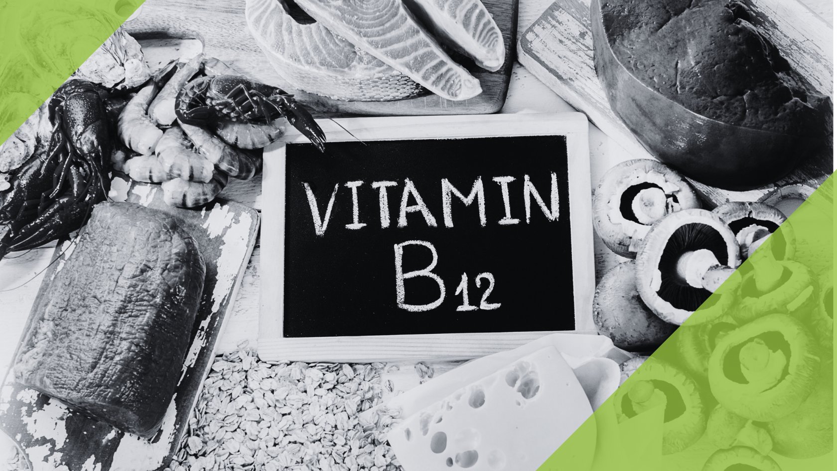 Bild von Nahrungsmitteln mit Vitamin B12