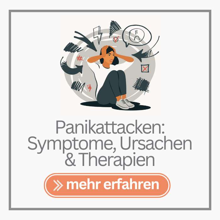 Grafik - Symptome & Anzeichen einer Panikattacke